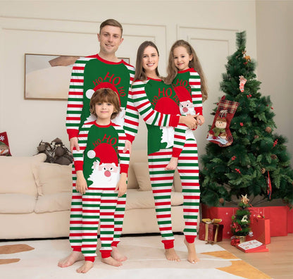 Festive Red Stripe Family Christmas Pajama Set – Cozy Matching Holiday Sleepwear - All Inclusive Family Treasures