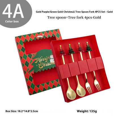 Christmas Spoon Kit - Whimsical Holiday Dining Essentials - All Inclusive Family Treasures