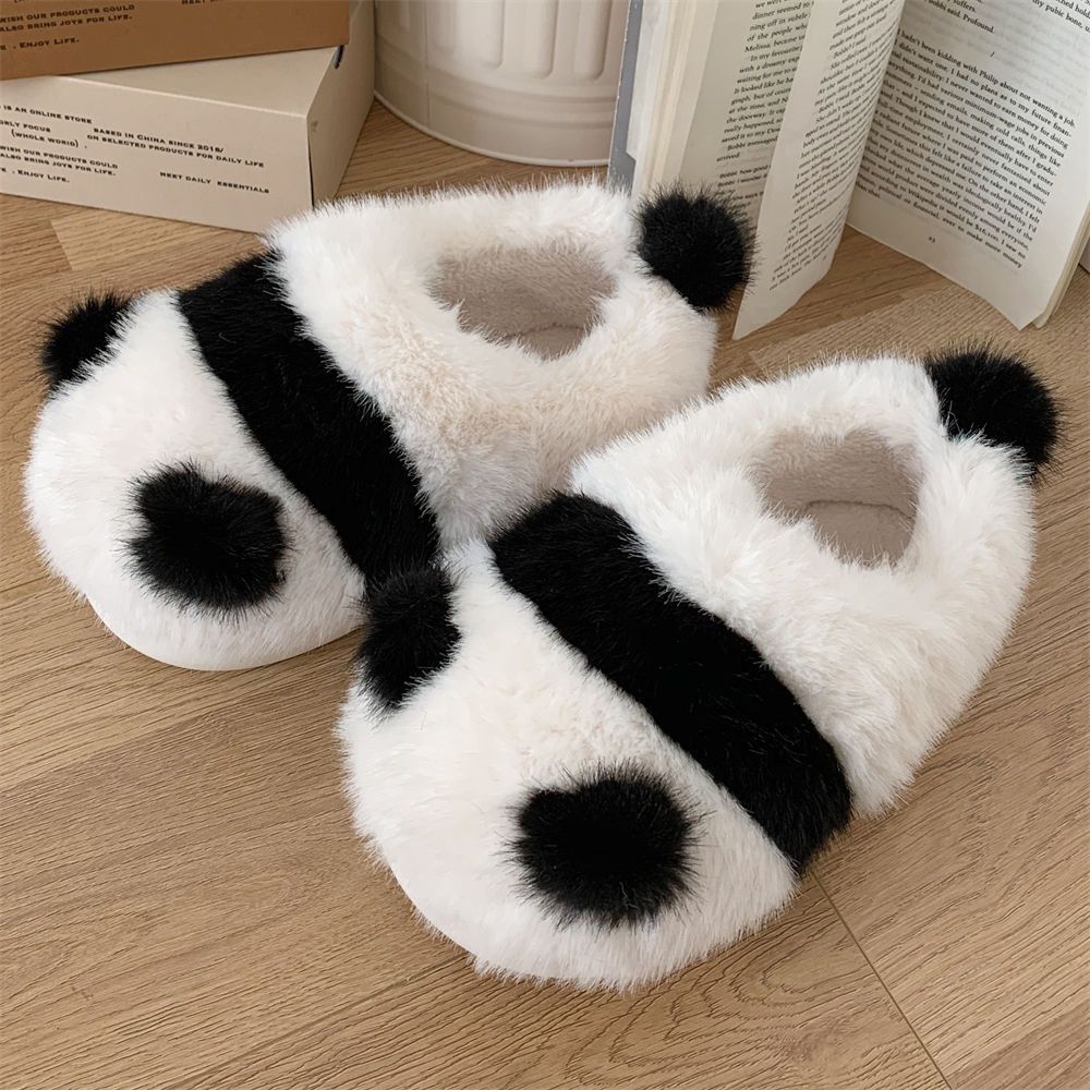 Snug & Cuddle Panda Plush Slippers