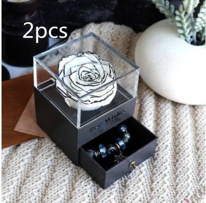 Eternal Rose Jewelry Box – A Timeless Gift of Love and Elegance - All Inclusive Family Treasures