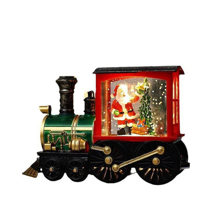 Festive Christmas Train Night Lamp - Add Magic to Your Holidays! - All Inclusive Family Treasures