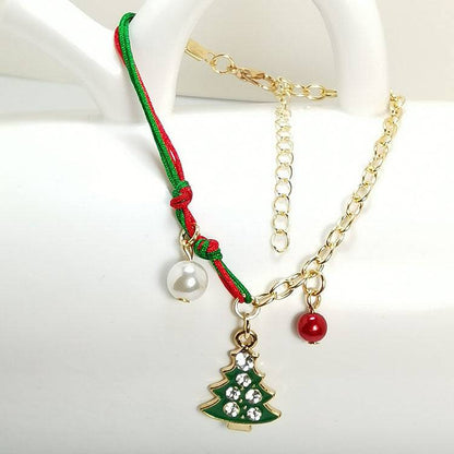 Christmas Charm Bracelet – Snowman, Santa, Tree & More Festive Charms - All Inclusive Family Treasures