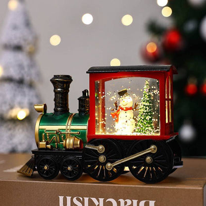 Festive Christmas Train Night Lamp - Add Magic to Your Holidays! - All Inclusive Family Treasures