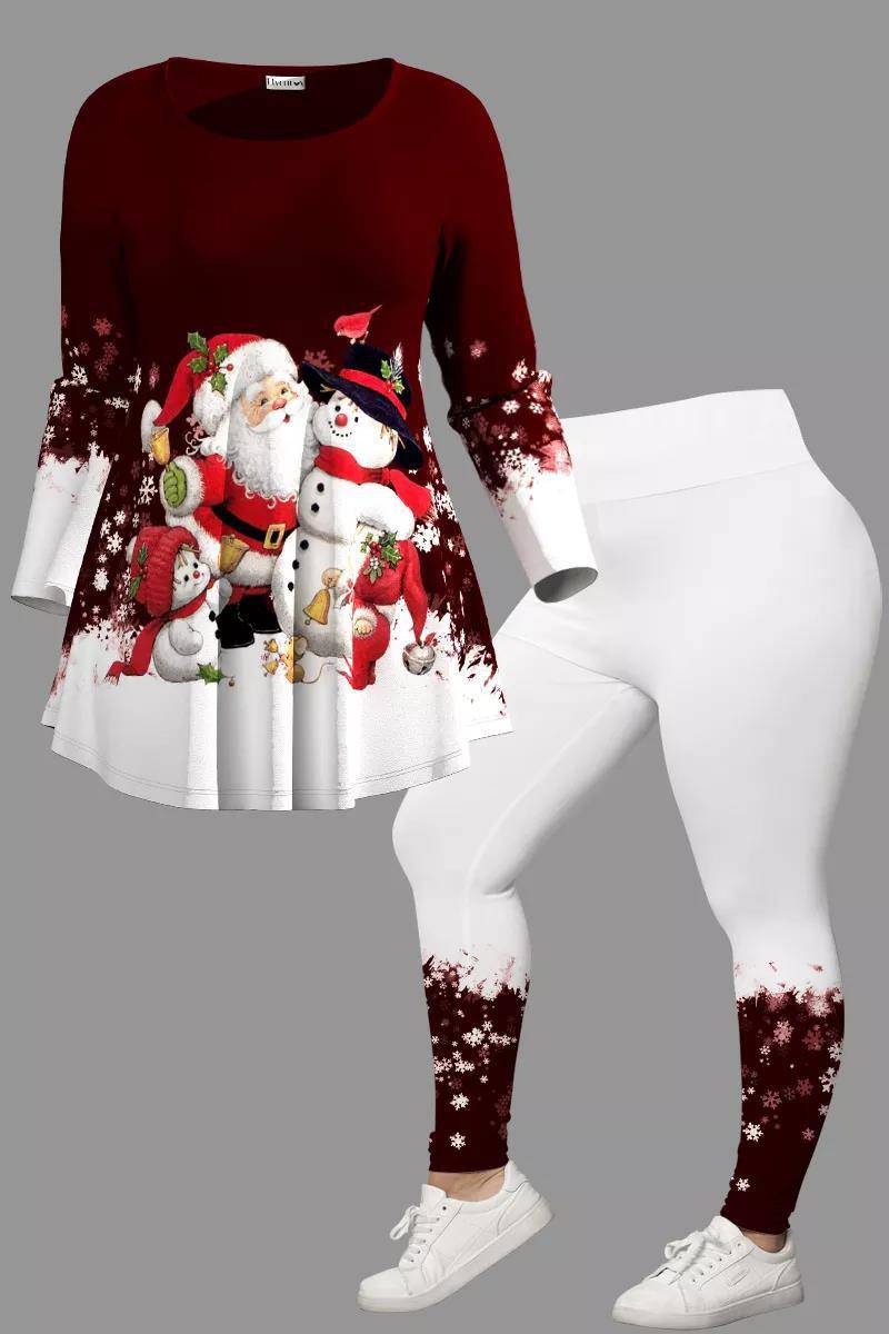 3D Christmas Print Matching Set – Festive Holiday Outfit for Men & Women - All Inclusive Family Treasures