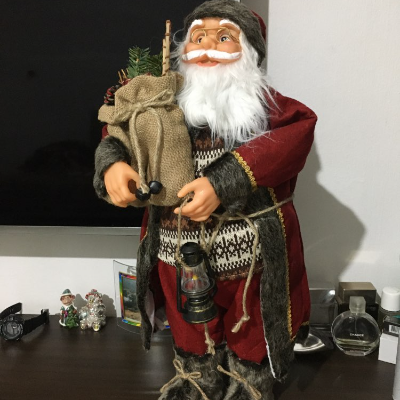 Charming Nordic Santa Claus Ornaments – Festive Winter Wonderland Decor