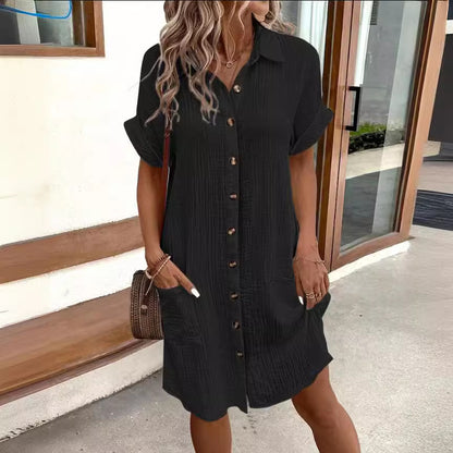 Effortless Style: The Ultimate Summer Shirt Dress - All Inclusive Family Treasures