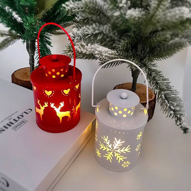 LED Christmas Lantern Set – Nordic Style Decorative Holiday Lights - All Inclusive Family Treasures