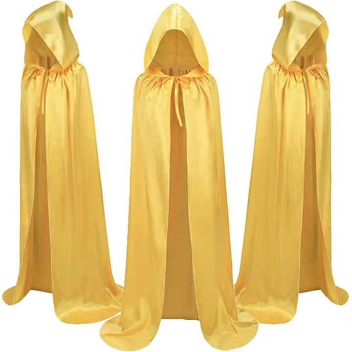 Wickedly Wonderful: Halloween Wizard Cloak with Hood