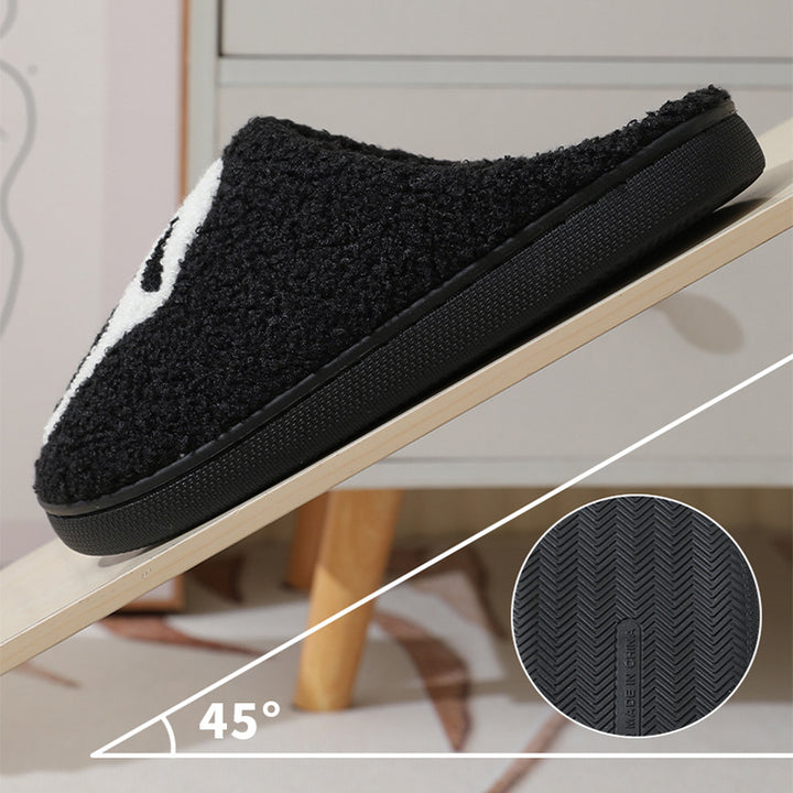 Hauntingly Comfy Halloween Skull Slippers