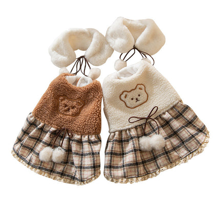 Charming Bear-Inspired Puppy Dress - All Inclusive Family Treasures