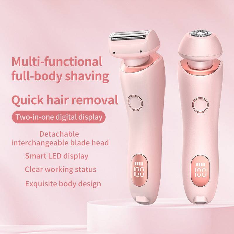 2-in-1 Rechargeable Hair Removal Epilator: Your All-in-One Solution for Silky Smooth Skin - All Inclusive Family Treasures