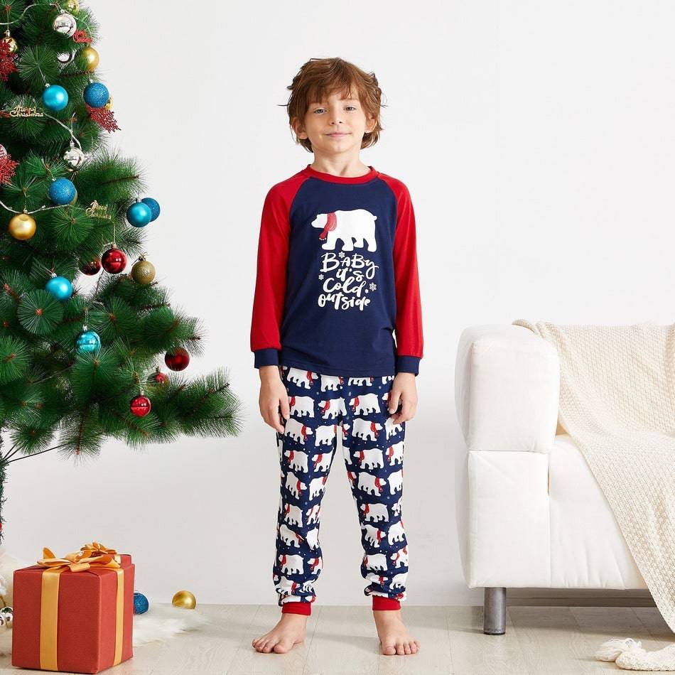 Printed Parent-Child Pajama Set - All Inclusive Family Treasures