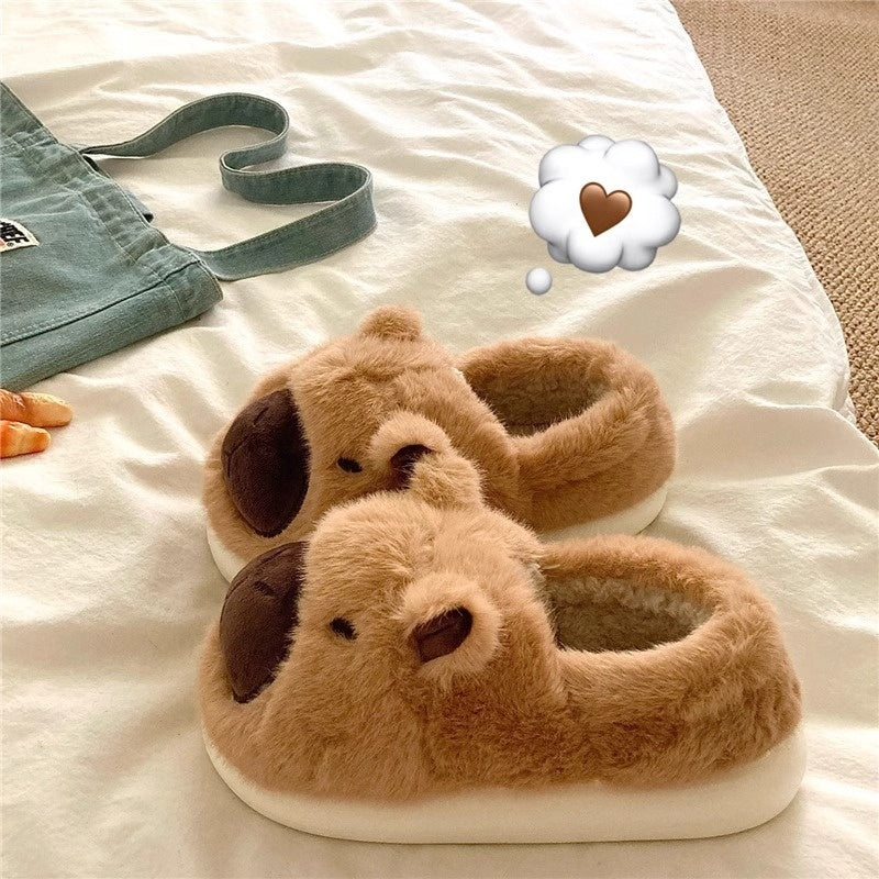 Cozy Bear Plush Slippers – Warmth Meets Cuteness! - All Inclusive Family Treasures