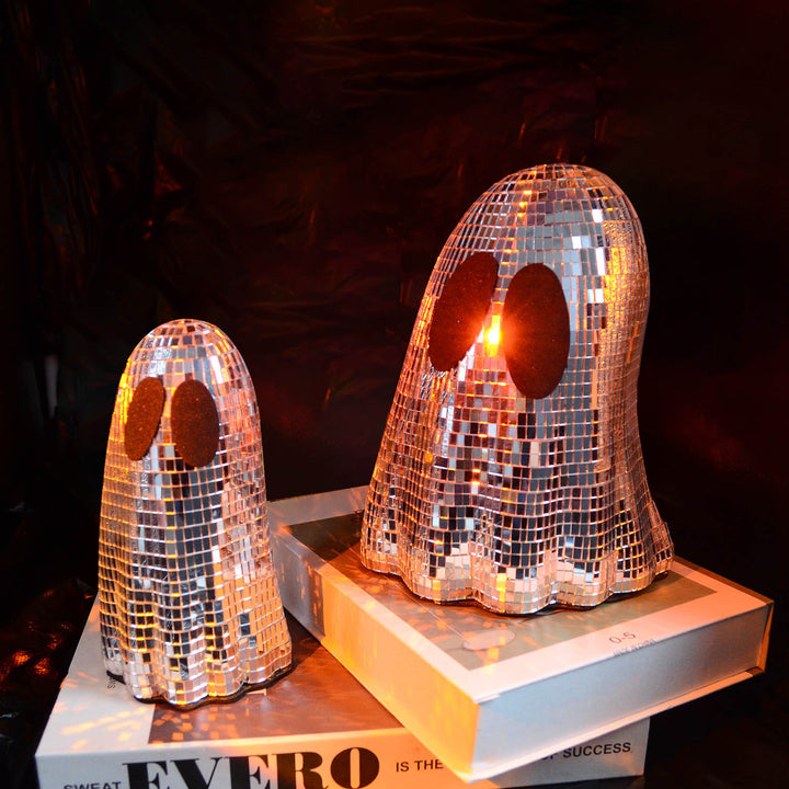Disco Ball Ghost Decorations – Sparkling Halloween Showstoppers