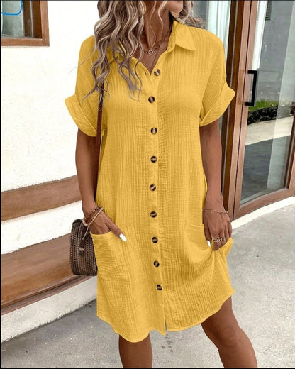 Effortless Style: The Ultimate Summer Shirt Dress - All Inclusive Family Treasures