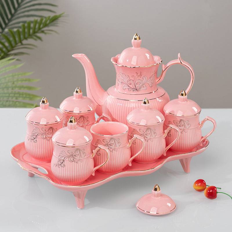 Luxury - Elegant Ceramic Tea & Coffee Set – Perfect for Weddings, Living Room Décor & Festive Gatherings - All Inclusive Family Treasures