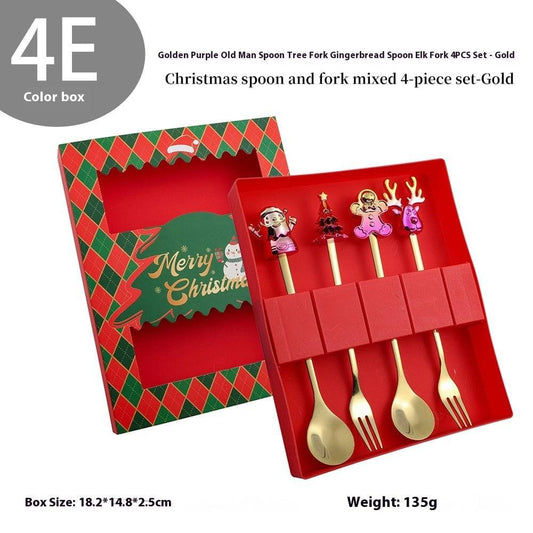 Christmas Spoon Kit - Whimsical Holiday Dining Essentials - All Inclusive Family Treasures