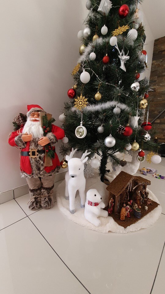 Charming Nordic Santa Claus Ornaments – Festive Winter Wonderland Decor