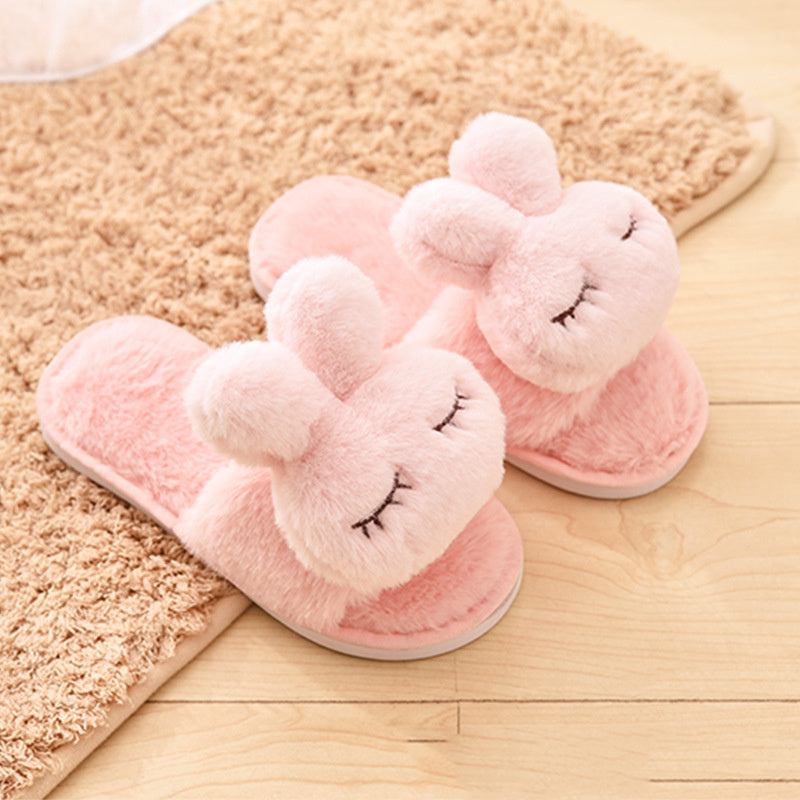 Hop Into Cozy Fun with Plush Bunny Slippers! - All Inclusive Family Treasures