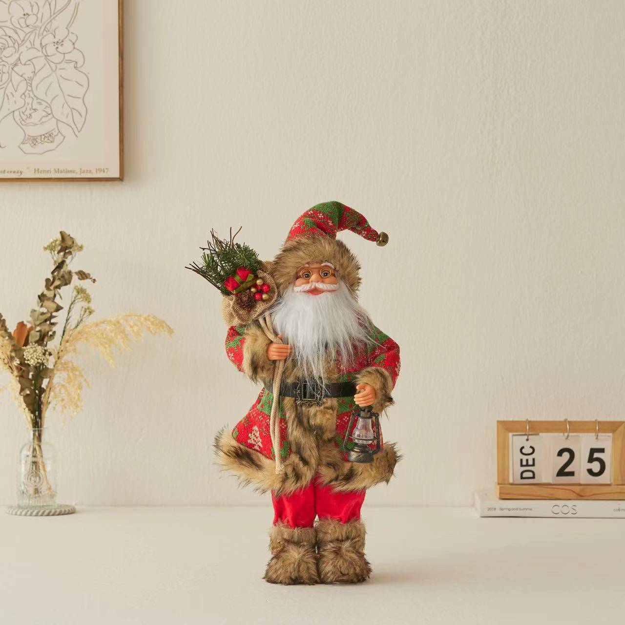 Charming Santa Claus Ornament - Festive Holiday Decor - All Inclusive Family Treasures