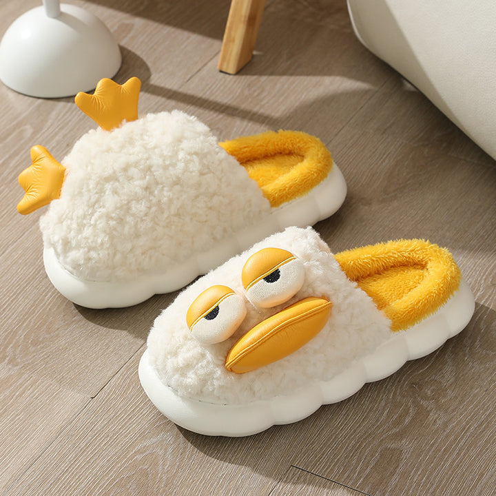 Cozy Duck Cartoon Slippers – Warm & Fun for Every Step