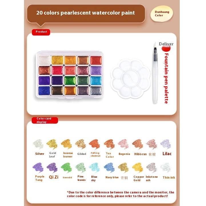 Pearlescent Solid Watercolors: Add Sparkle to Your Artistic Creations! - All Inclusive Family Treasures