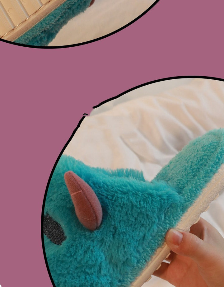 Cozy Monster Plush Slippers – Quirky, Fun & Extra Warm