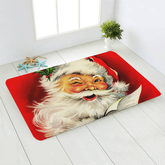 Festive Santa & Snowman Floor Mats – Cozy Christmas Decor for Your Home - All Inclusive Family Treasures