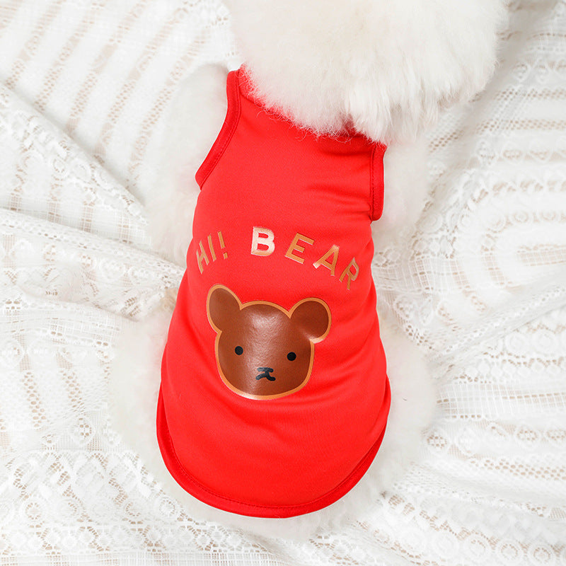 Creative Printed Pet Vest – Cute, Comfy & Full of Personality - All Inclusive Family Treasures