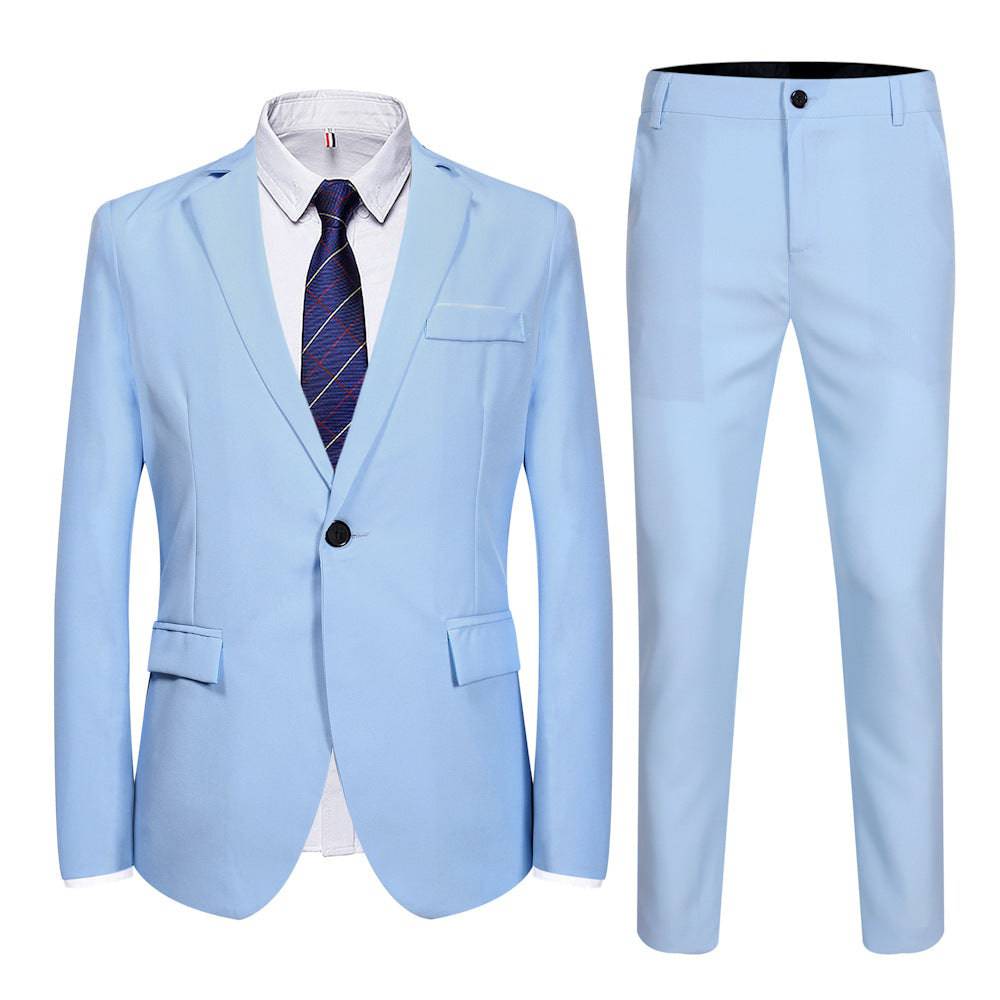 Men's Business Slim Small Suit - All Inclusive Family Treasures