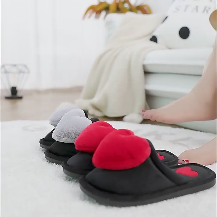 Fall in Love with Every Step: Cute Love Slippers