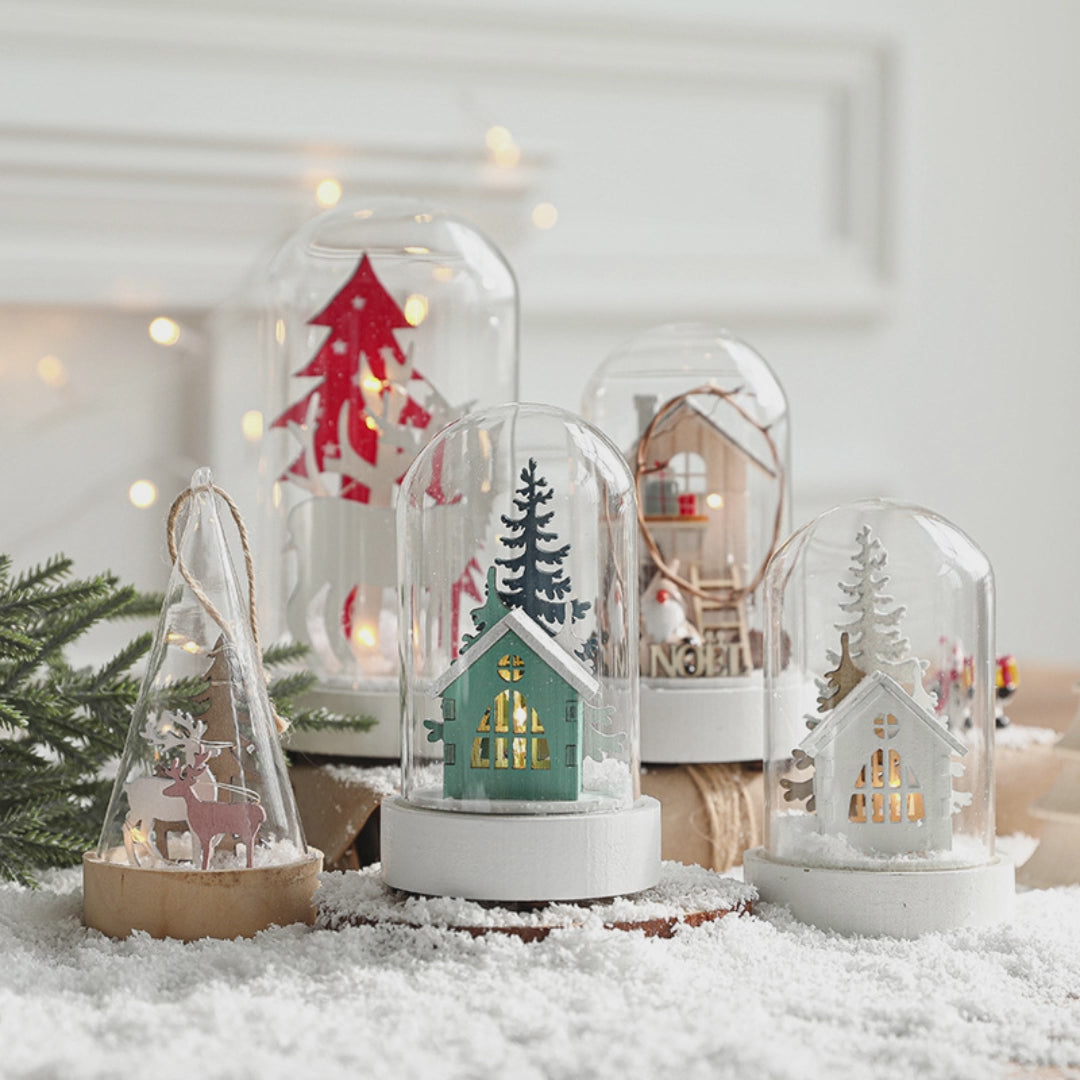 Christmas Decoration Reindeer Small Night Lamp