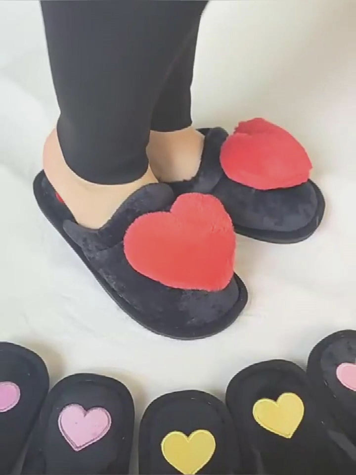 Fall in Love with Every Step: Cute Love Slippers